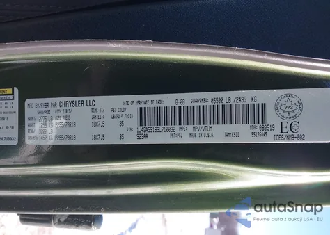 2009 Jeep Wrangler Unlimited Sahara z USA, uszkodzony, nr VIN 1J4GA59189L710032